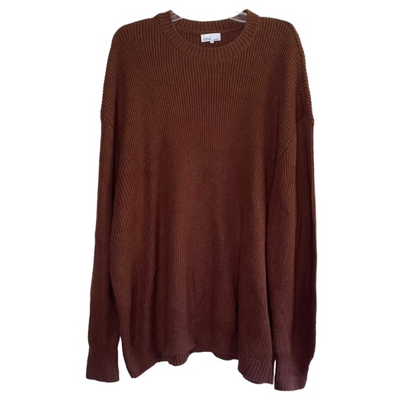 DANIELLE BERNSTEIN WEWOREWHAT Woman's size large L XL oversized shrug sweater - Picture 2 of 11